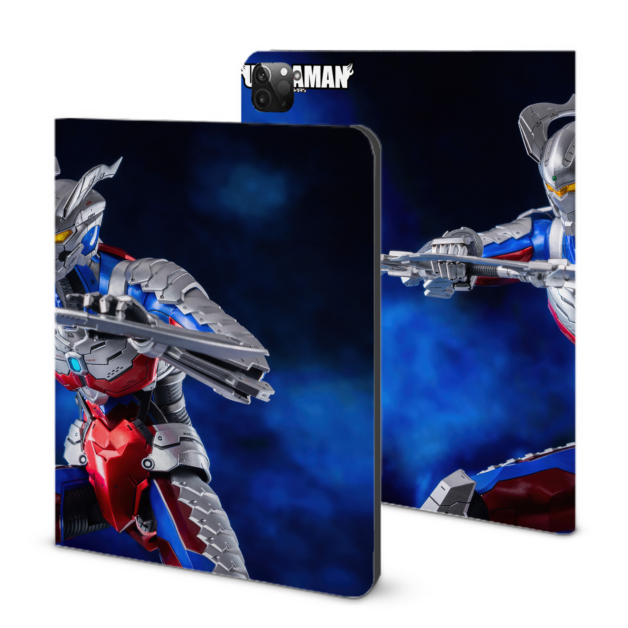 （画像用） ウルトラマン Ultraman IPadケース ペンホルダー付き ブックスタイルデザイン